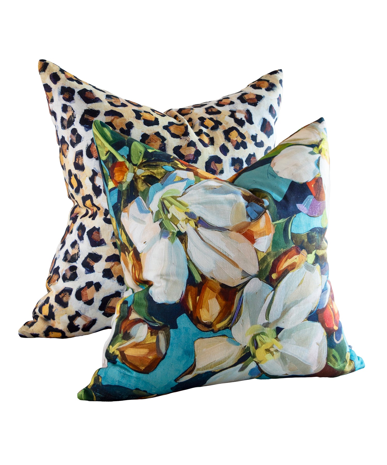 Blossom Aqua Cushion Cover