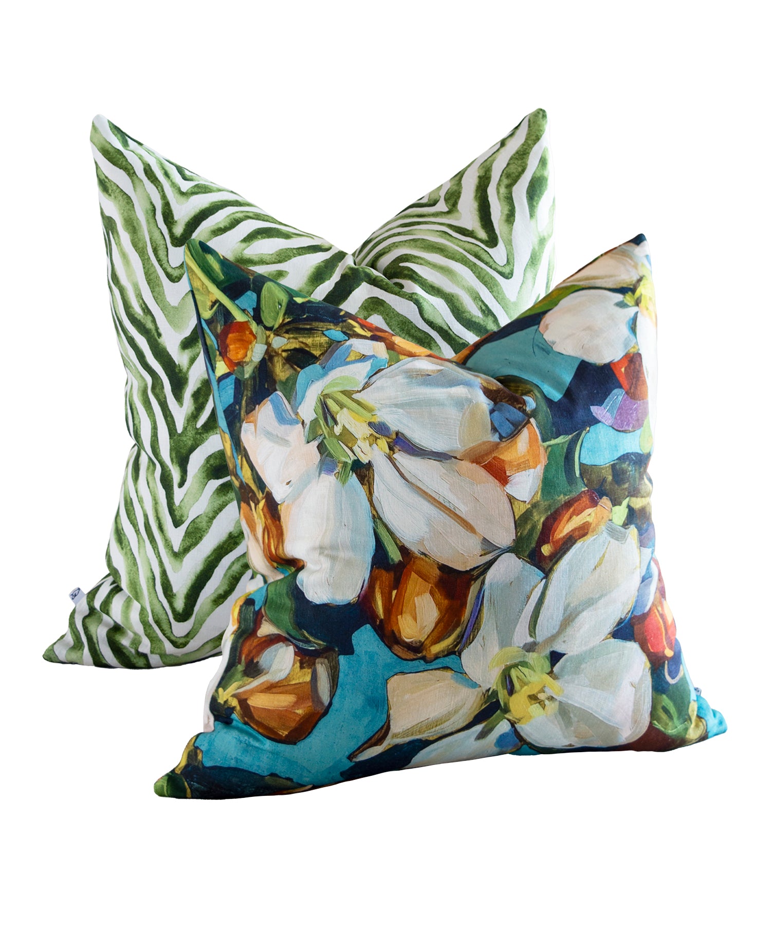 Blossom Aqua Cushion Cover