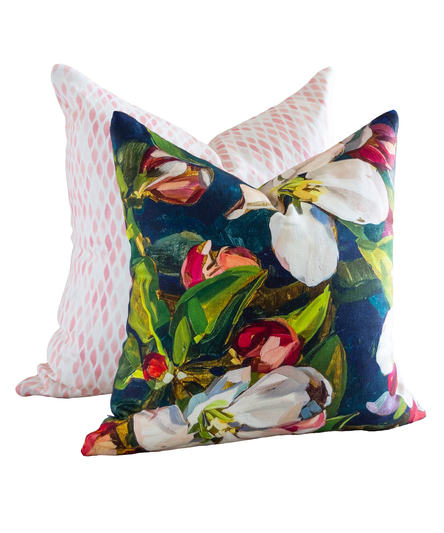 Blossom Navy Cushion Cover