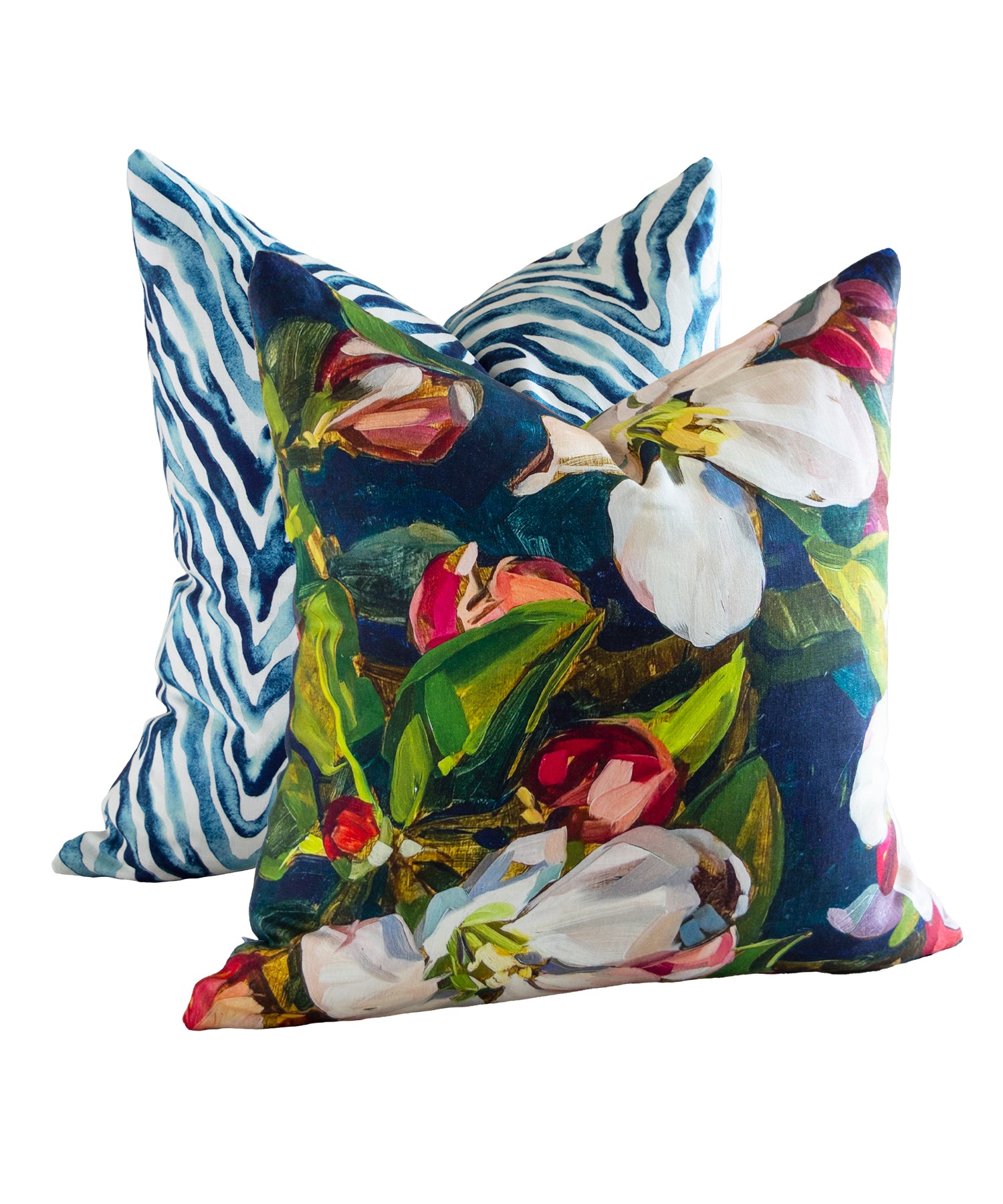 Blossom Navy Cushion Cover