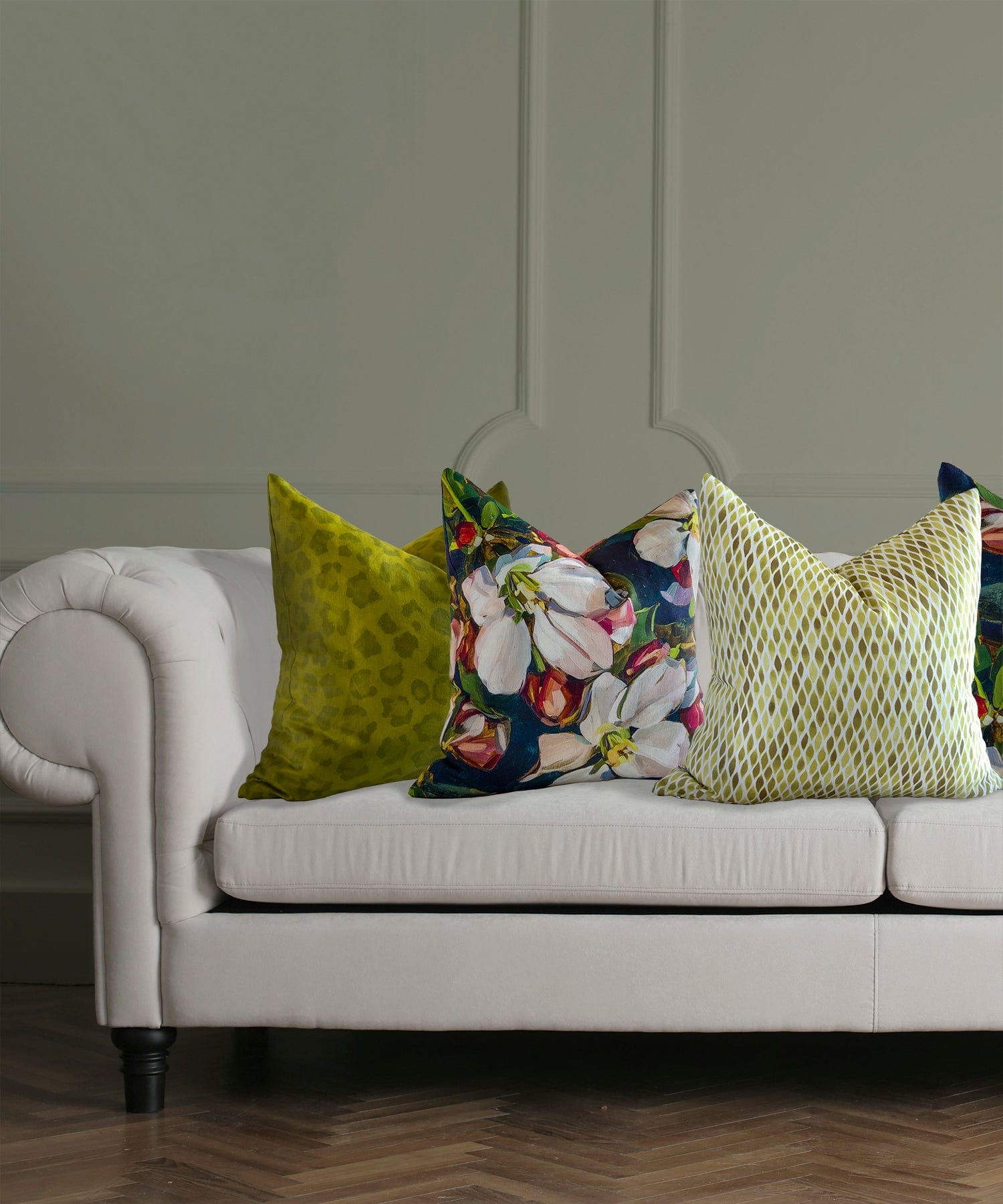 Blossom Navy Cushion Cover