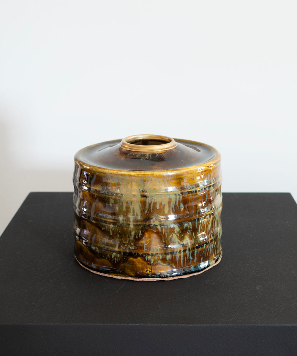 Desert Nights Ripple Handcrafted Ceramic Tissue Holder | Bowerbird Collections