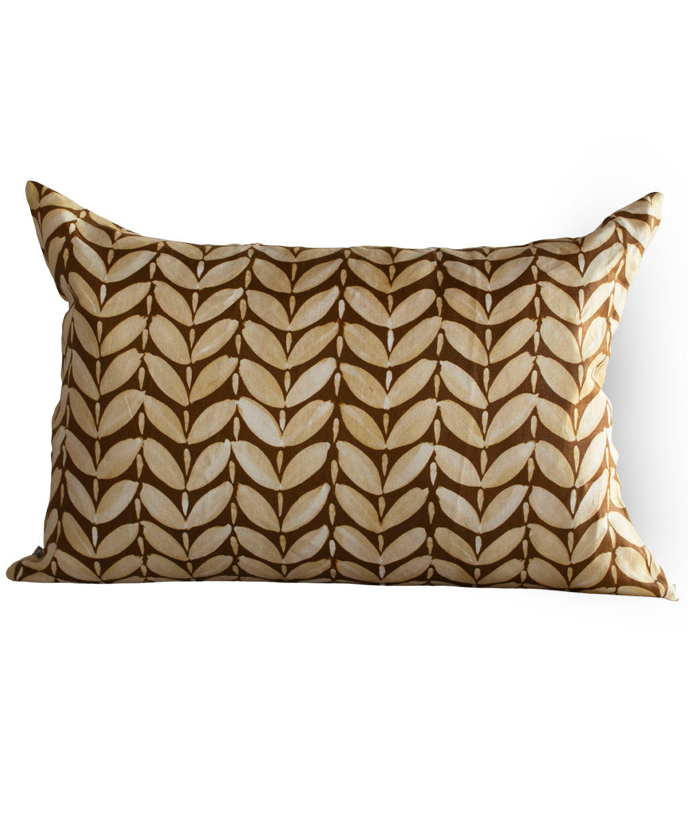 Leaf Pillow Cover 100% Linen | Bowerbird Collections