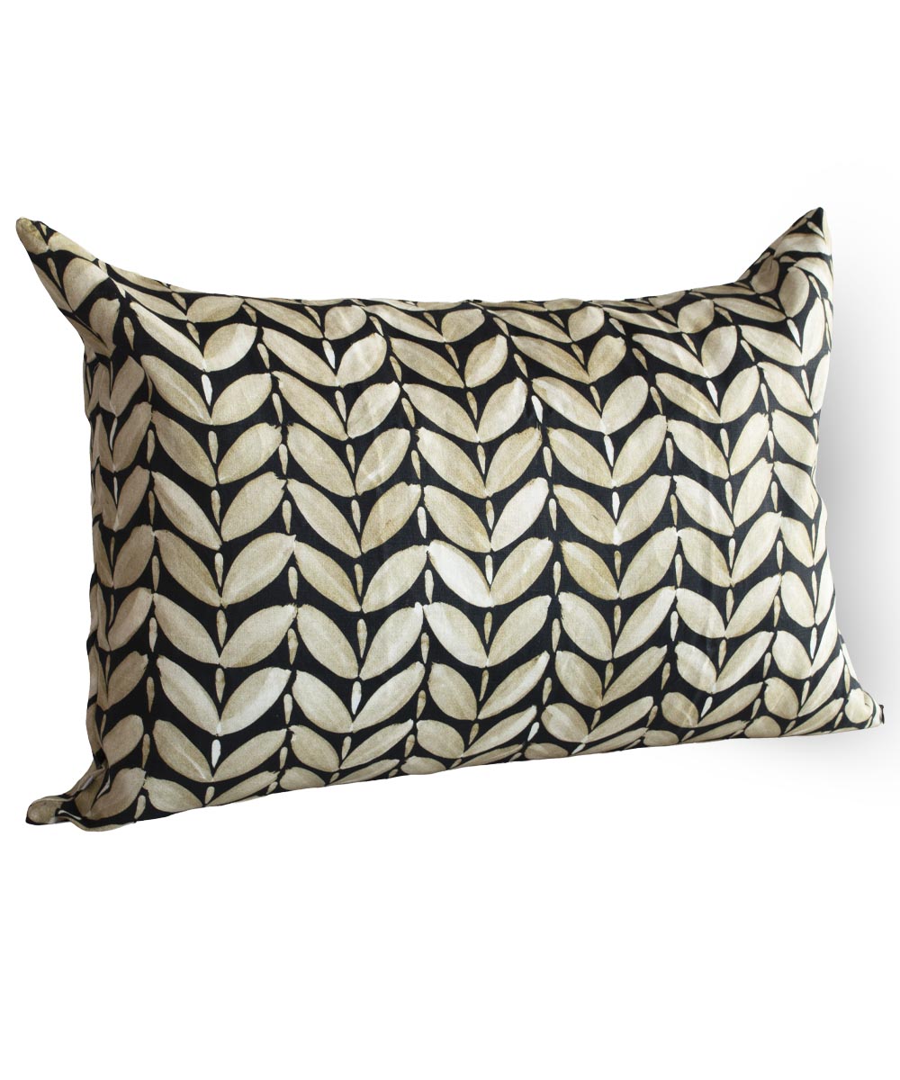 Leaf Pillow Cover 100% Linen | Bowerbird Collections