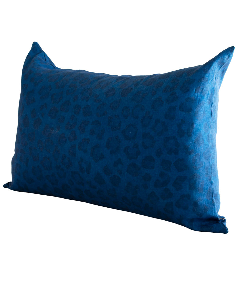 Leopard Spot Pillow Cover 100% Linen | Bowerbird Collections