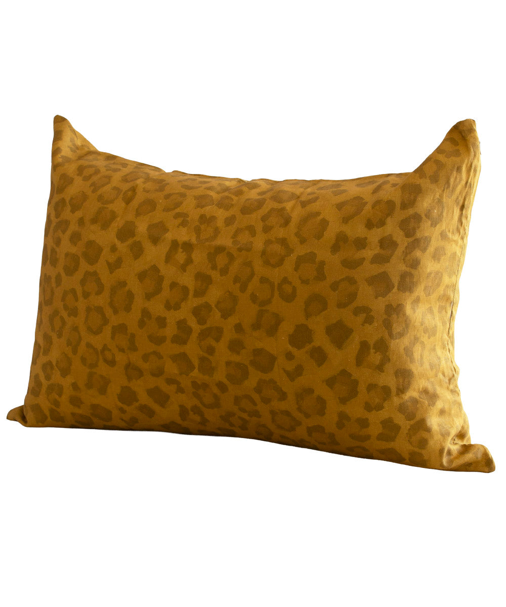 Leopard Spot Pillow Cover 100% Linen | Bowerbird Collections