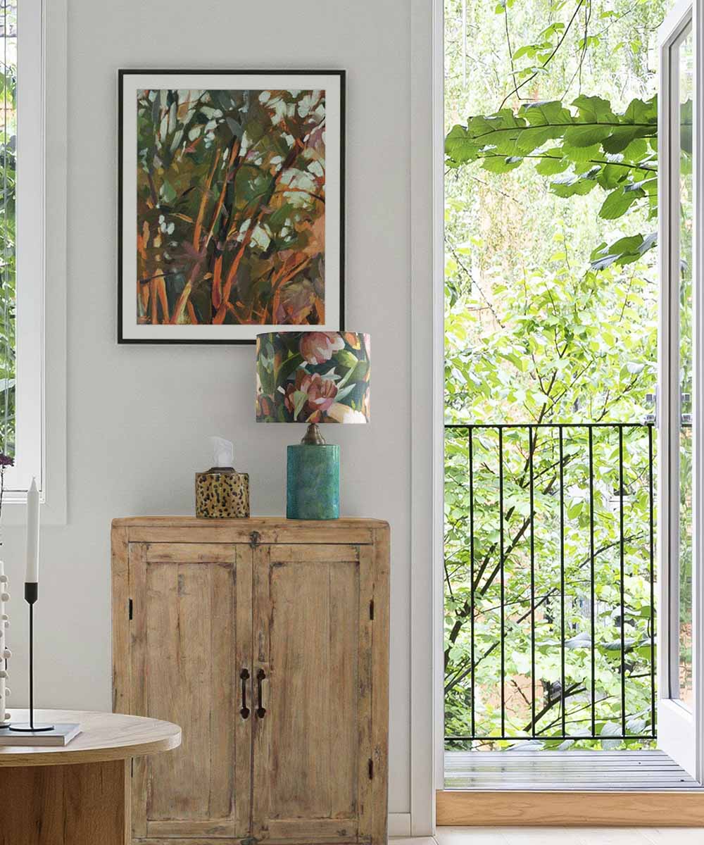 Handcrafted Turquoise Glow Ceramic Lamp Base