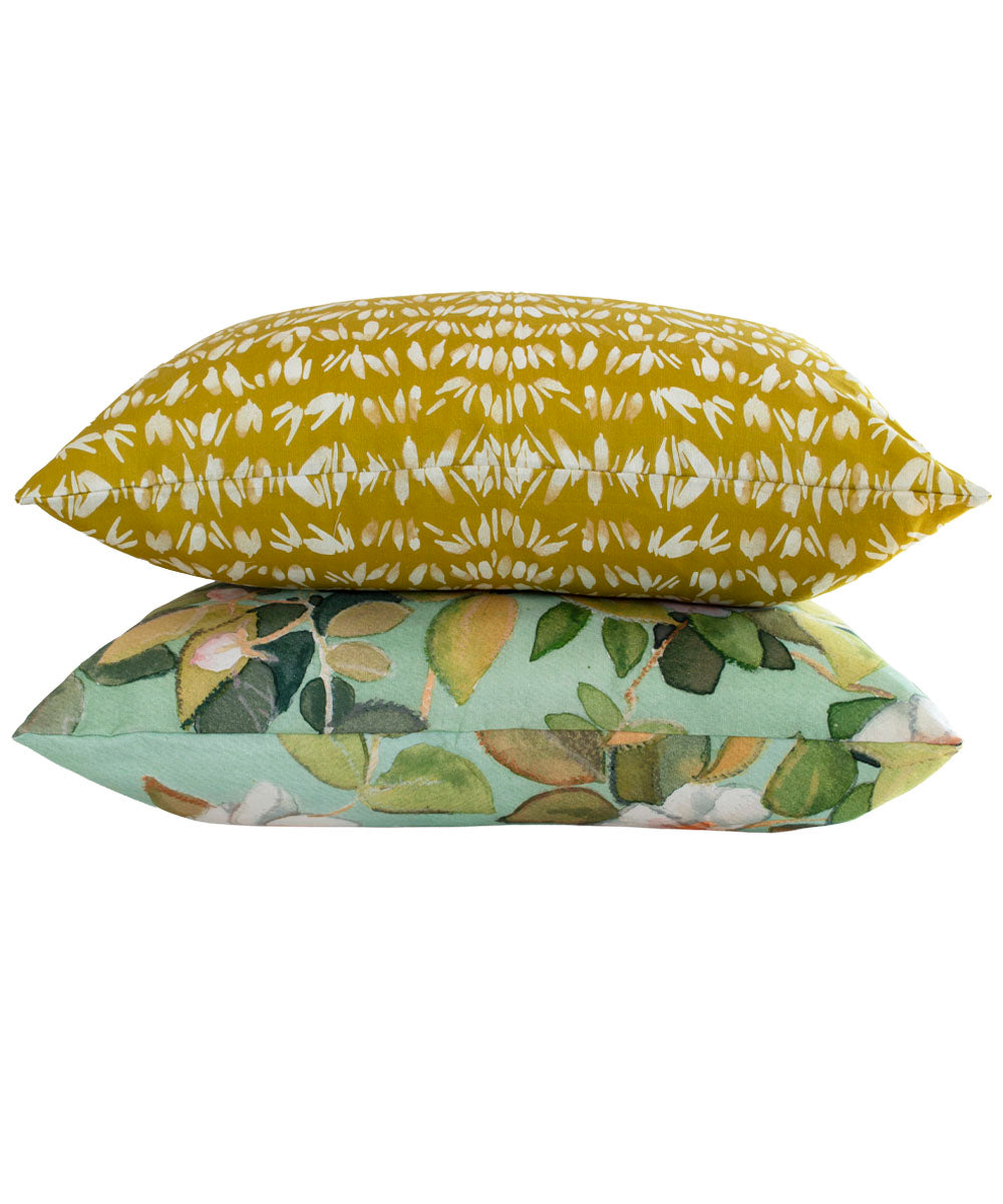 Rose Spring Pillow Cover 100% Linen | Bowerbird Collections
