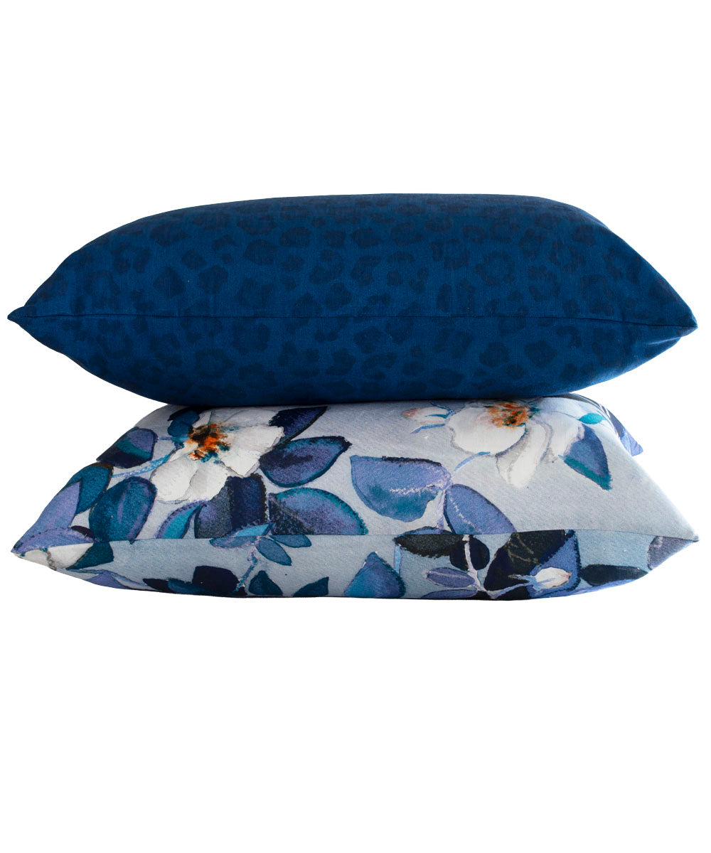 Rose Winter Pillow Cover 100% Linen | Bowerbird Collections