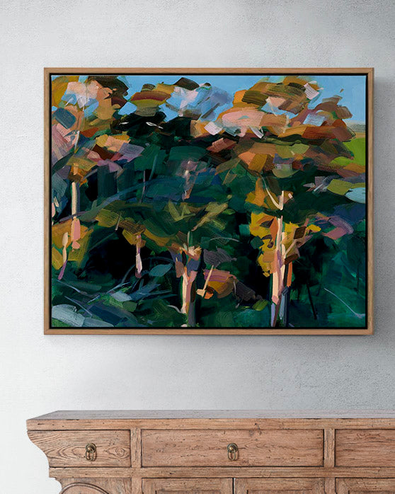 Perspective Fine Art Print on Canvas - Rectangular - Abstract Landscape Wall Art | Bowerbird Collections