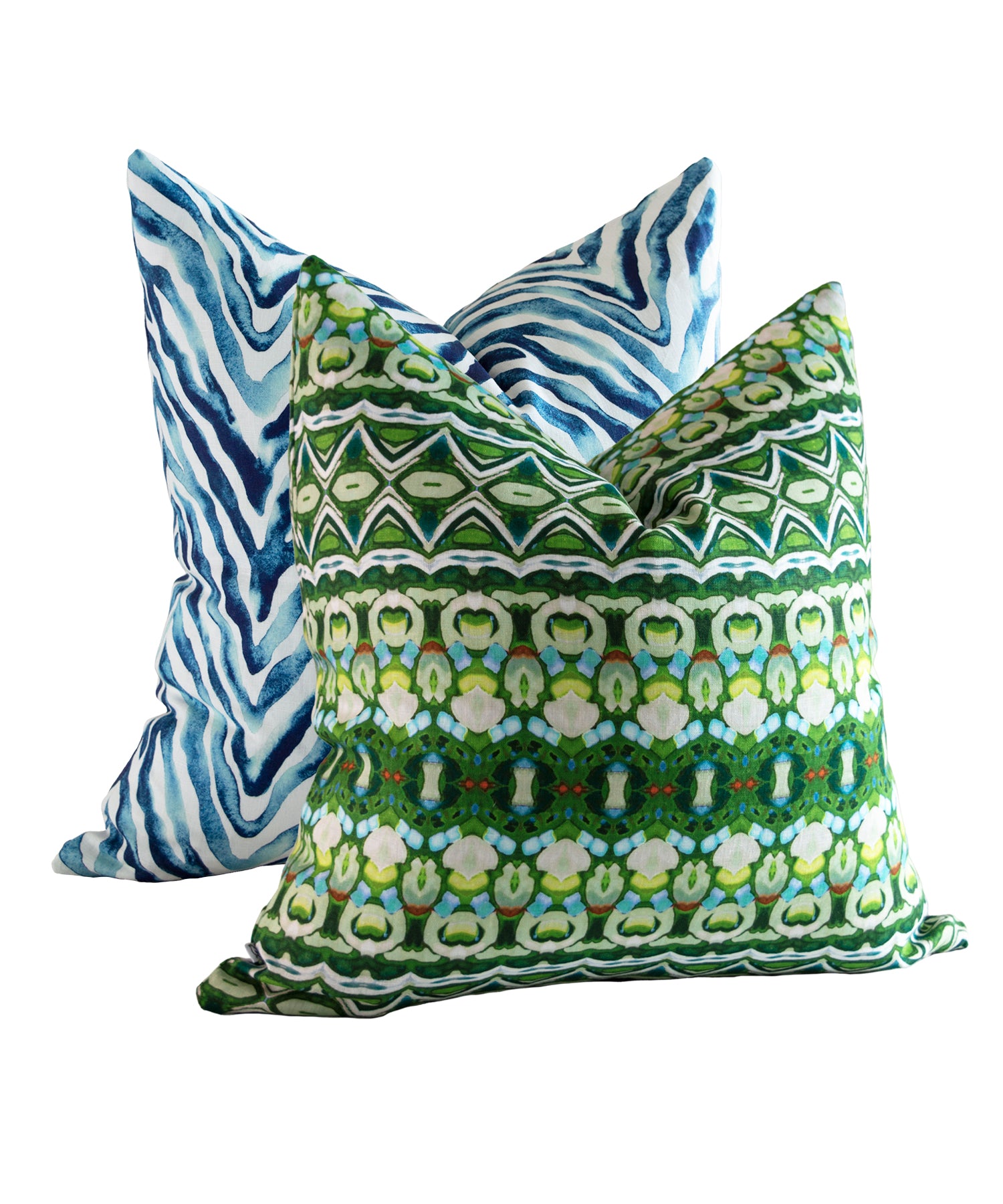 Rhythm Green Cushion Cover