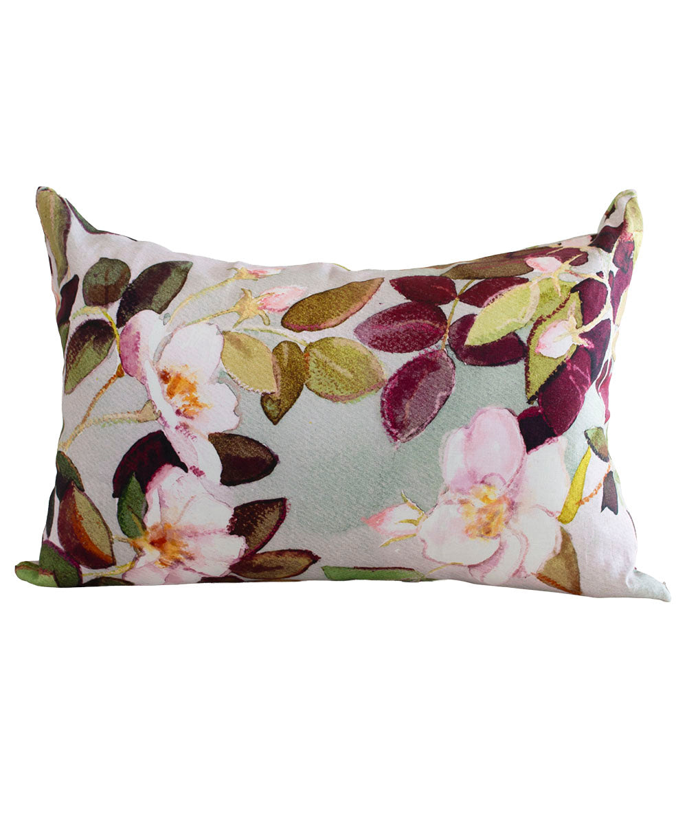 Rose Autumn Pillow Cover 100% Linen | Bowerbird Collections