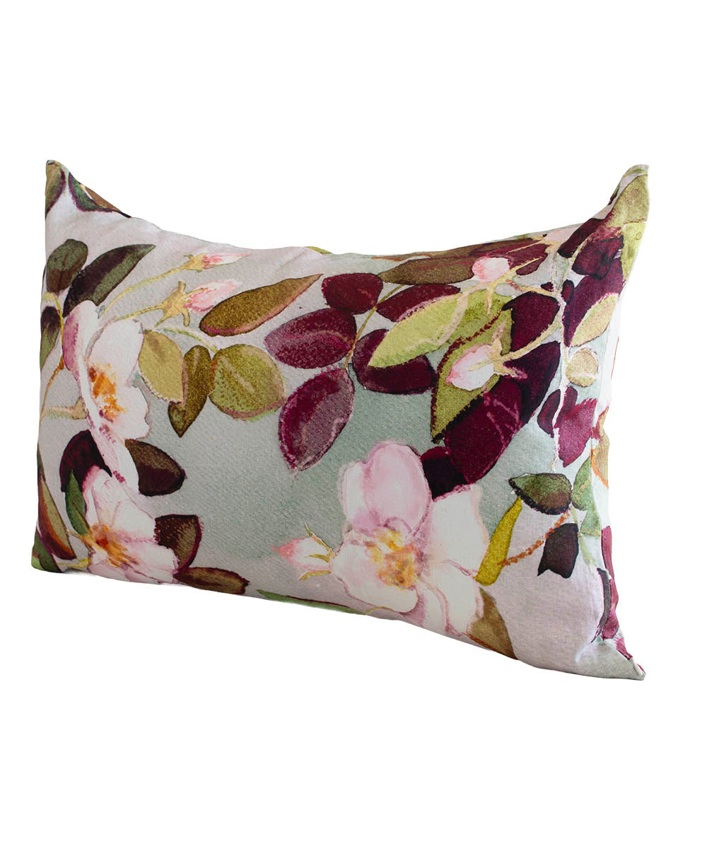 Rose Autumn Pillow Cover 100% Linen | Bowerbird Collections