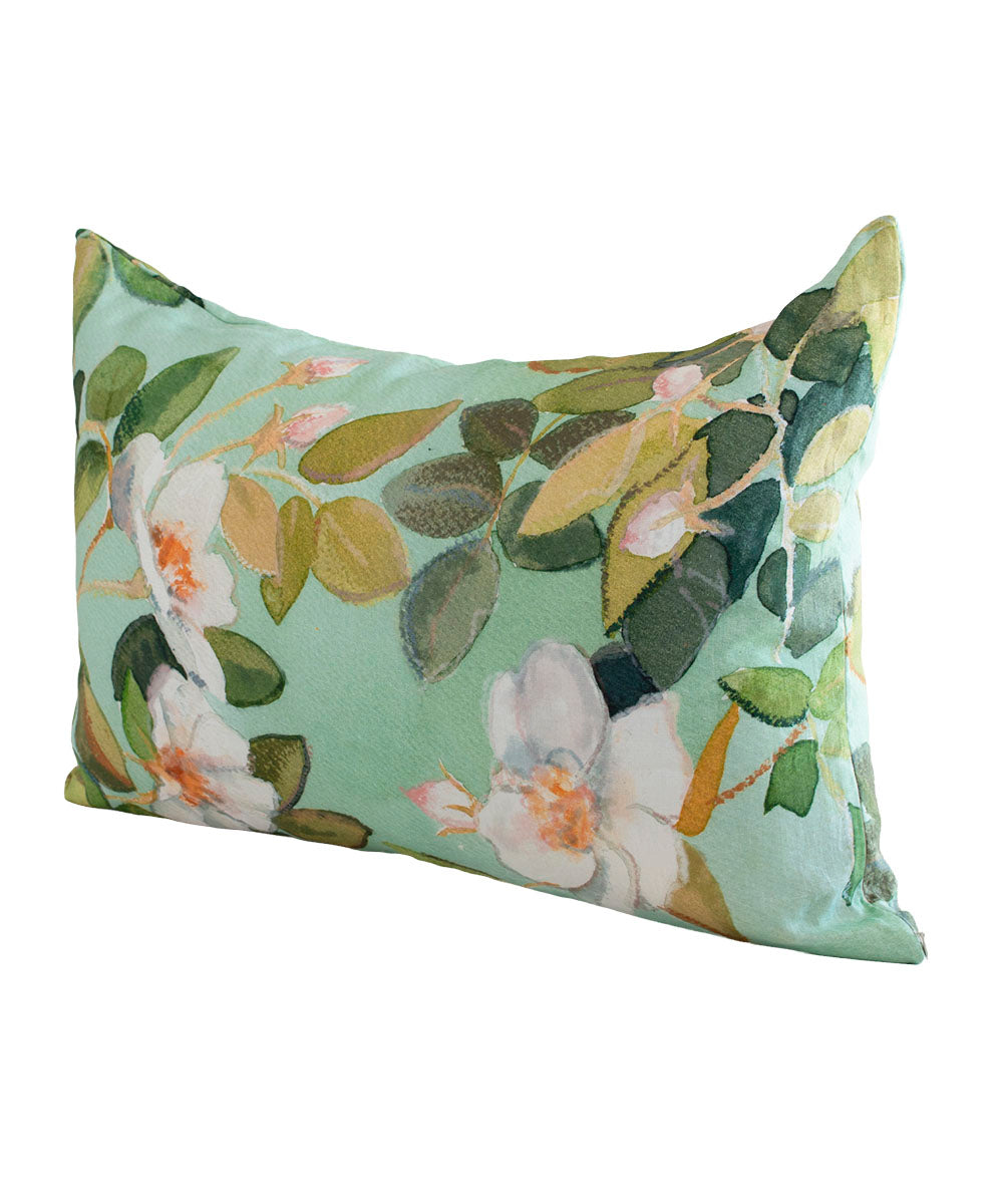 Rose Spring Pillow Cover 100% Linen | Bowerbird Collections