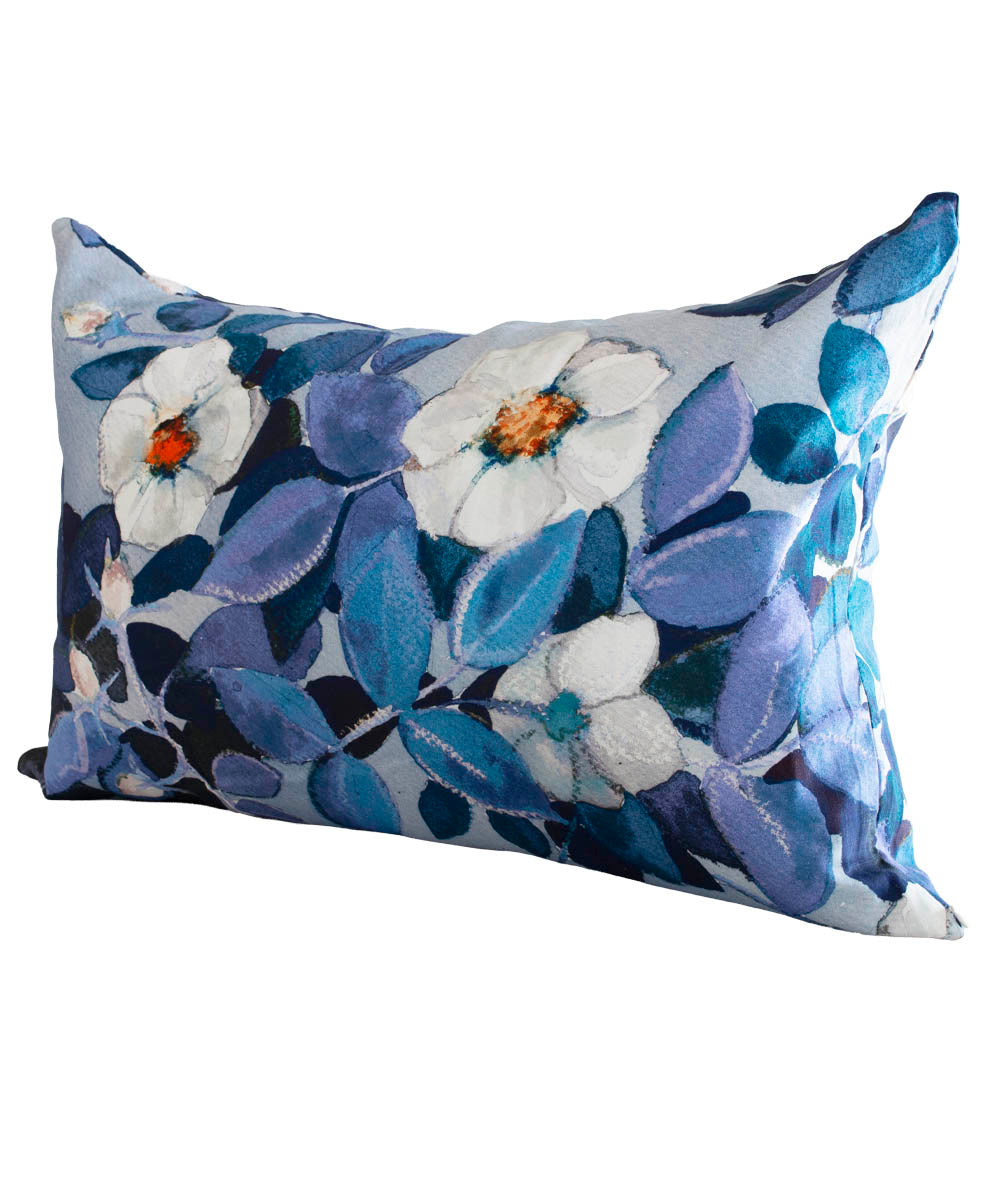 Rose Winter Pillow Cover 100% Linen | Bowerbird Collections