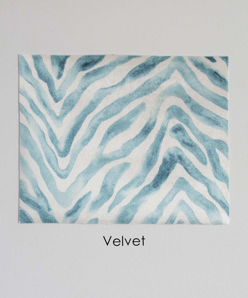Zebra Stripe Fabric – Artistic Animal Print Linen | Bowerbird Collections