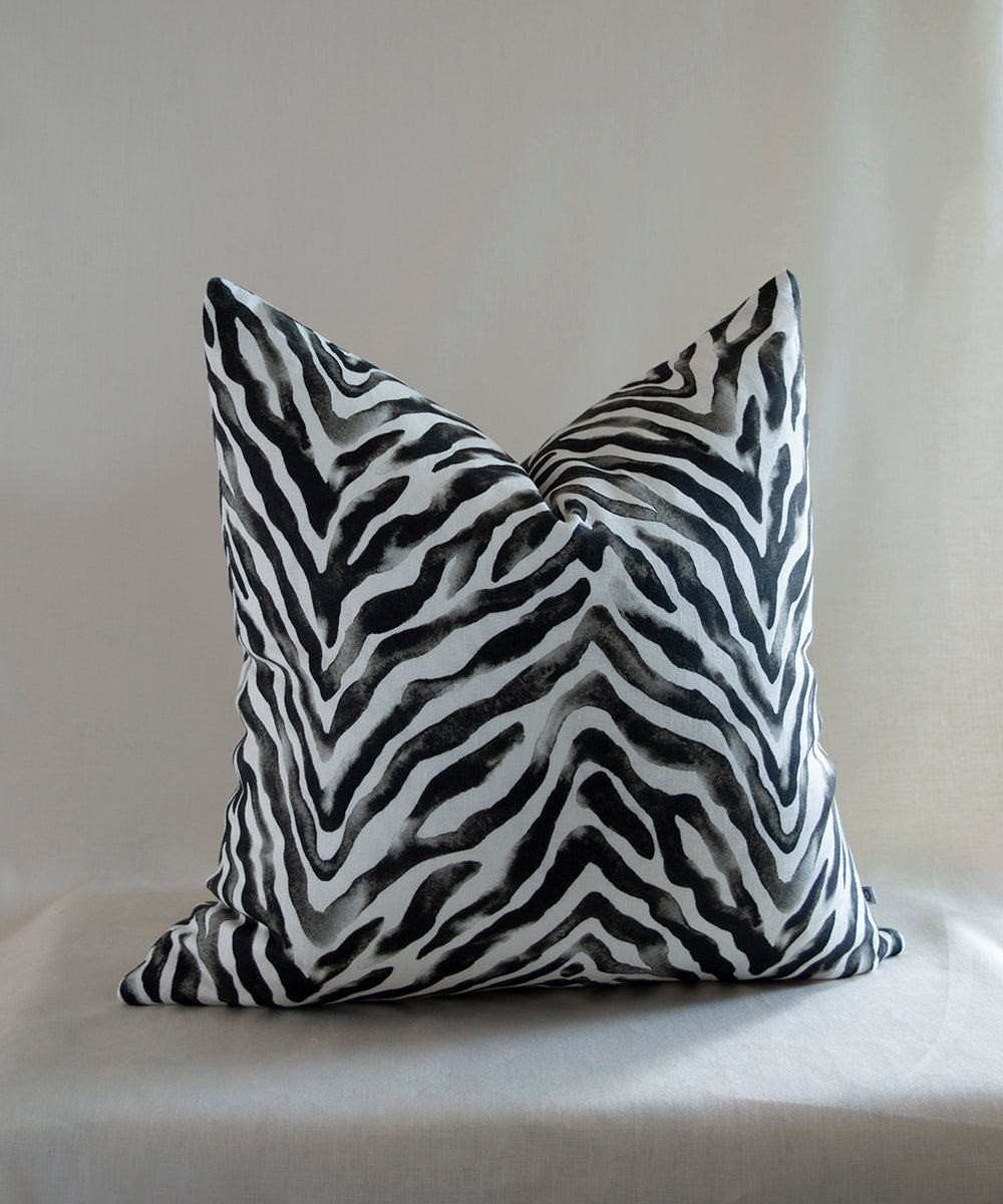 Zebra Stripe Cushion Cover