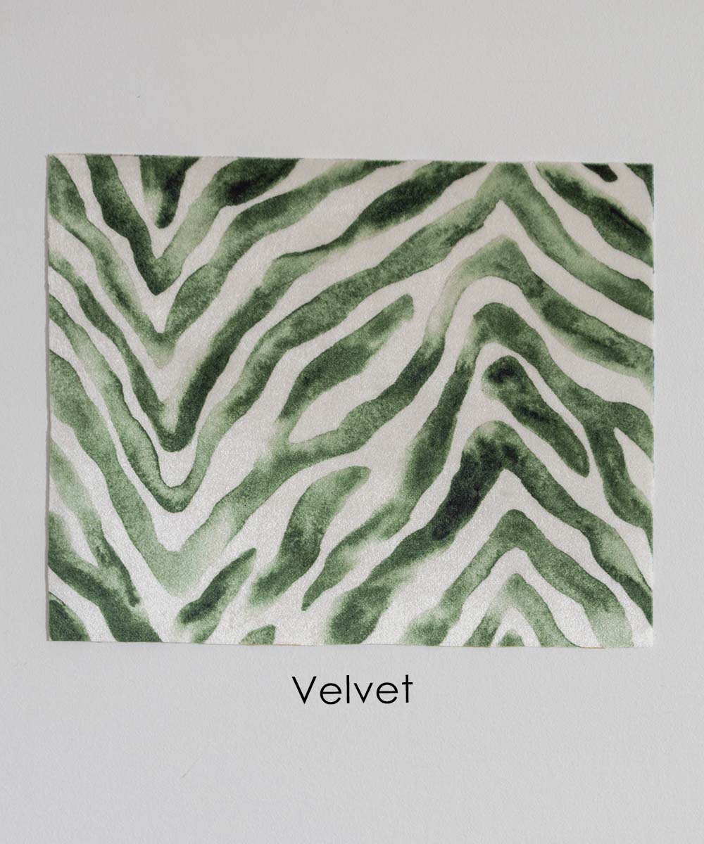 Zebra Stripe Fabric – Artistic Animal Print Linen | Bowerbird Collections